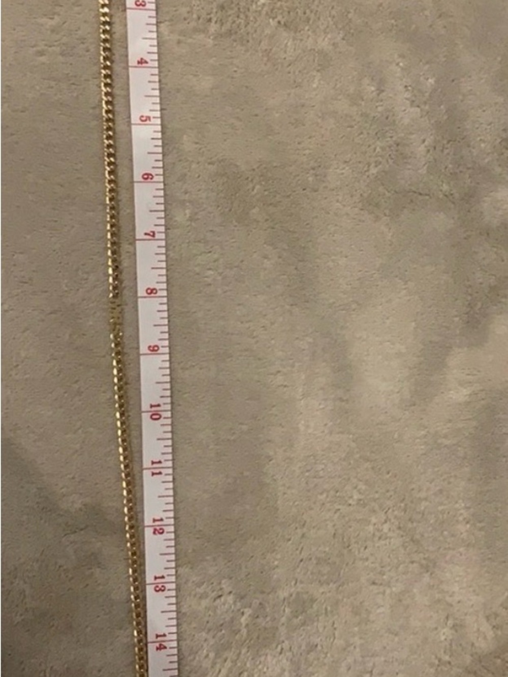 Gold 'MRS' Curb Chain Choker Necklace - Picture 3 of 4